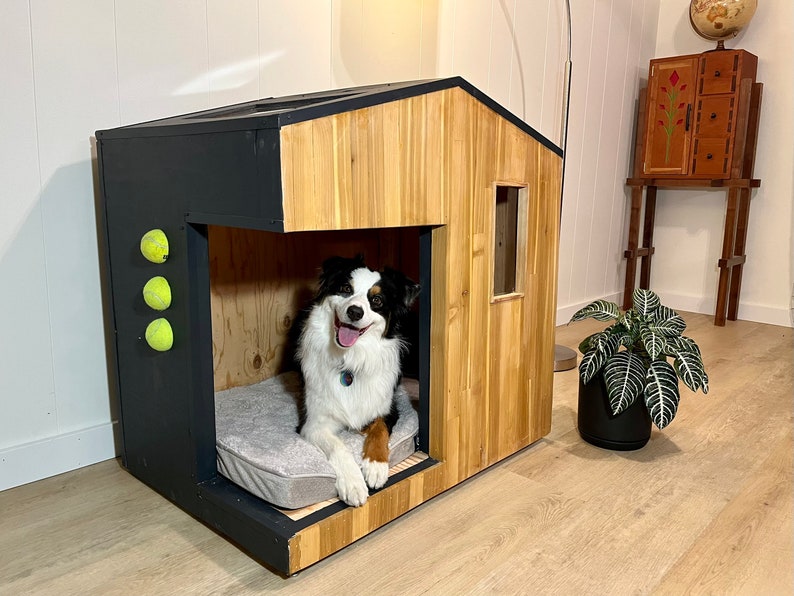 Scandinavian Modern Dog House Etsy