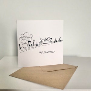 Biglietto d'auguri per musicisti - The Sharpener