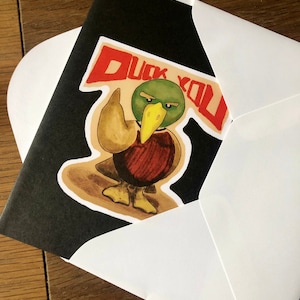 Duck You - Card