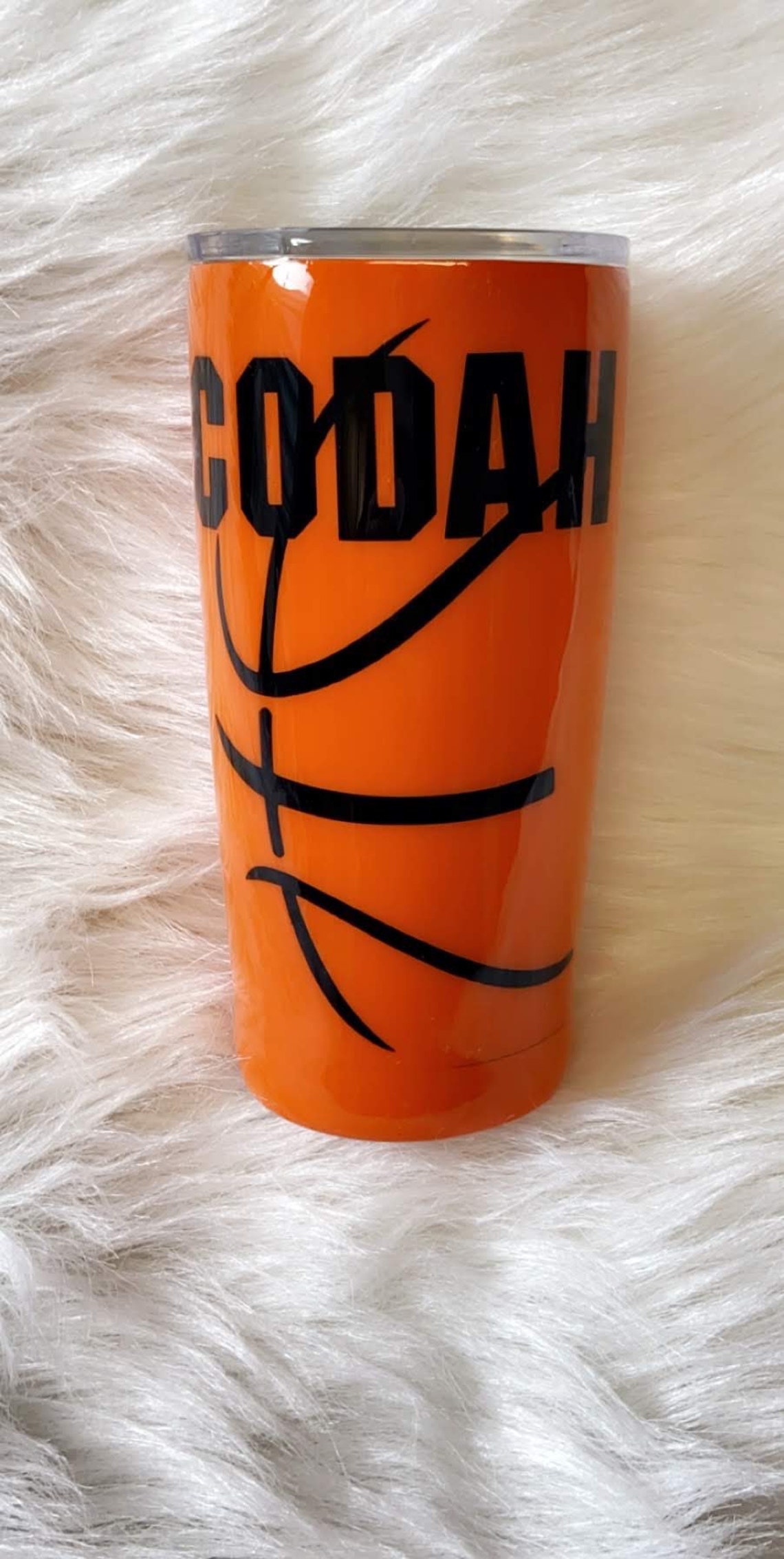 Basketball Tumbler Ball Cup Basketball Cup Ball Tumbler Etsy