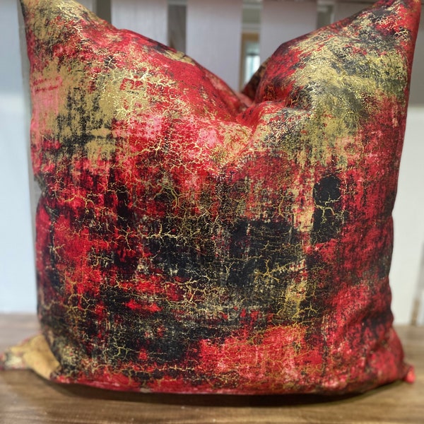 Metallic Gold Pillow Etsy