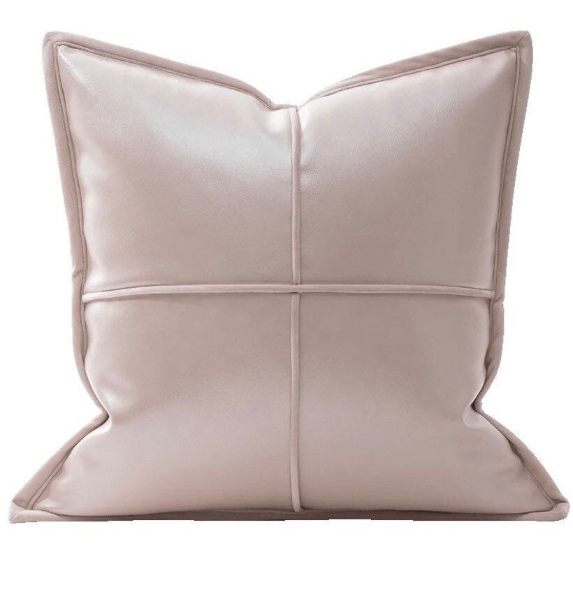 CARRIE HOME Pink Velvet Throw Pillow Covers 18x18 Set of 4 Hot Pink Light  Blush Pink Room Decor Throw Pillows 18 x 18 Soft Decorative Pillows for