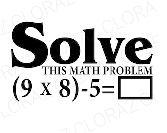 Divertente meme Six Seven 67 PEMDAS Scherzo sull'insegnante di matematica della scuola Svg, Problema di matematica Svg, Scherzo sull'insegnante di matematica elementare Svg, Png, Dxf, Download istantaneo