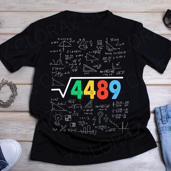 67 ミーム 平方根 4489 スラング シックス セブン 数学教師 SVG