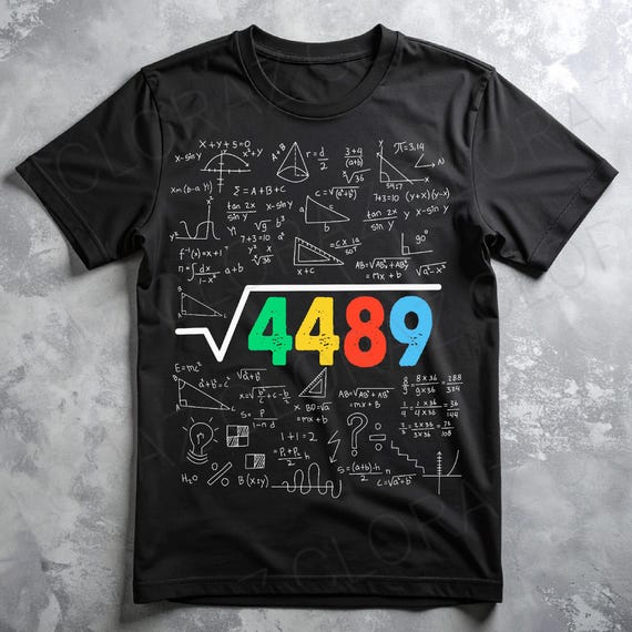 67 Meme Square Root 4489 Slang Six Seven Math Teacher Svg, Funny