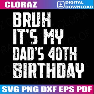 やあ、これは私の王様、お父さんの 40 歳の誕生日、OMG クラウン ハッピー 面白い SVG、お父さんやあ SVG、お父さんの 40 歳の誕生日の面白いデザイン、お父さんの誕生日 SVG