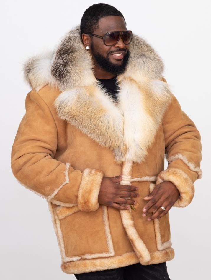 Sheepskin Coat Hood - Etsy