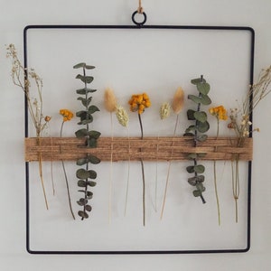Dried flower wreath window wreath wall wreath dried flowers eucalyptus- DekoPanda