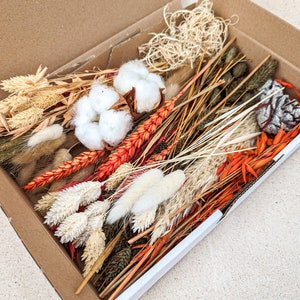 Dried Flowers DIY Box Mix Natural Flower Box Creative Projects - DekoPanda