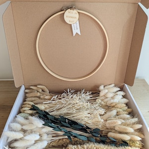 Dried flowers DIY mix flower box natural gift set creative projects - DekoPanda