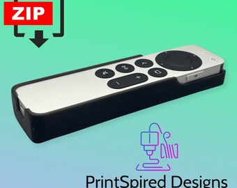 AirTag Case for 2021 Apple TV Siri Remote (2nd Generation) (STL Download)