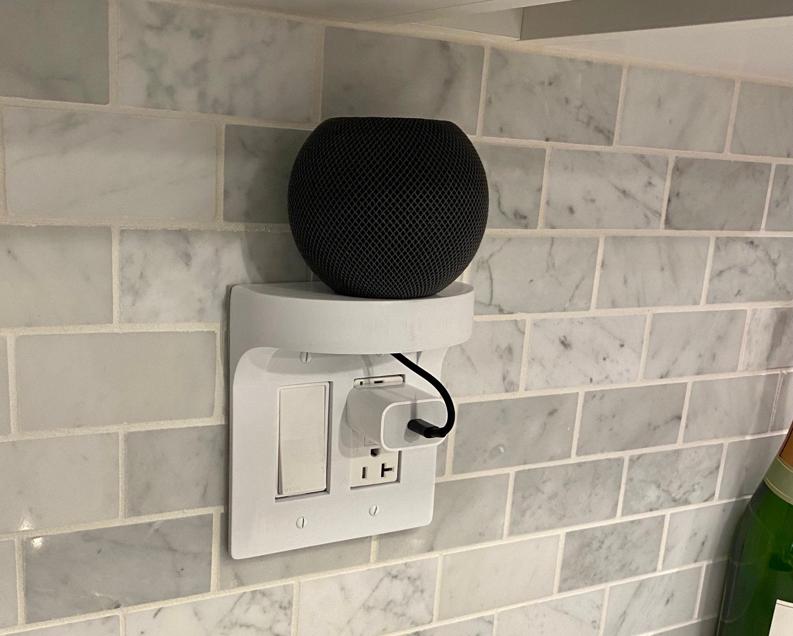 2gang Decora/gfci Outlet Shelf for Apple Homepod Mini Etsy