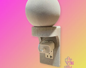 Apple HomePod Mini Outlet Shelf (Portrait)