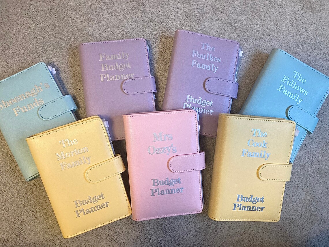 Budget binder budget planner folder family budget organiser Etsy