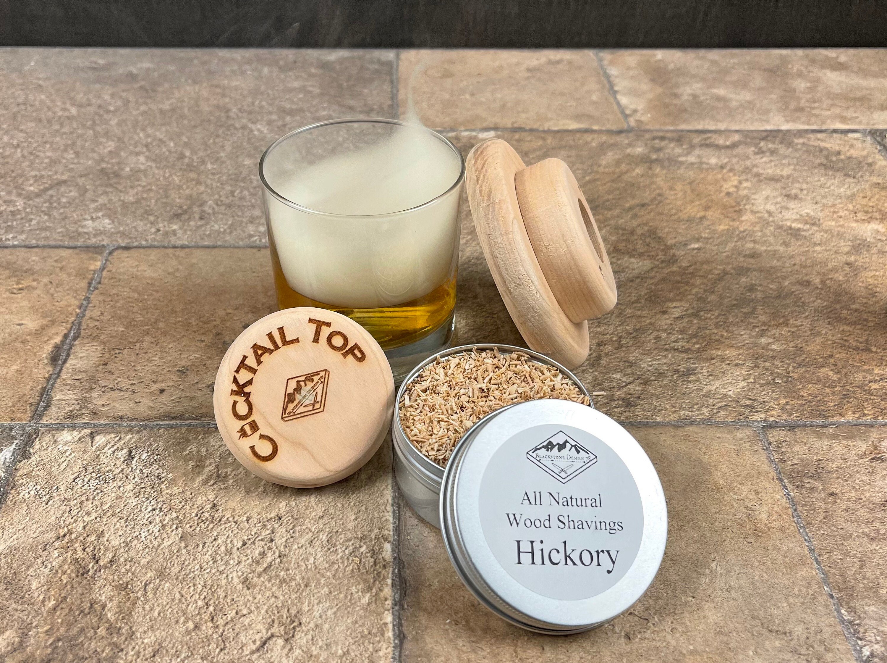 Cocktail top smoker chimney smoker drink accessory smoke stack Etsy