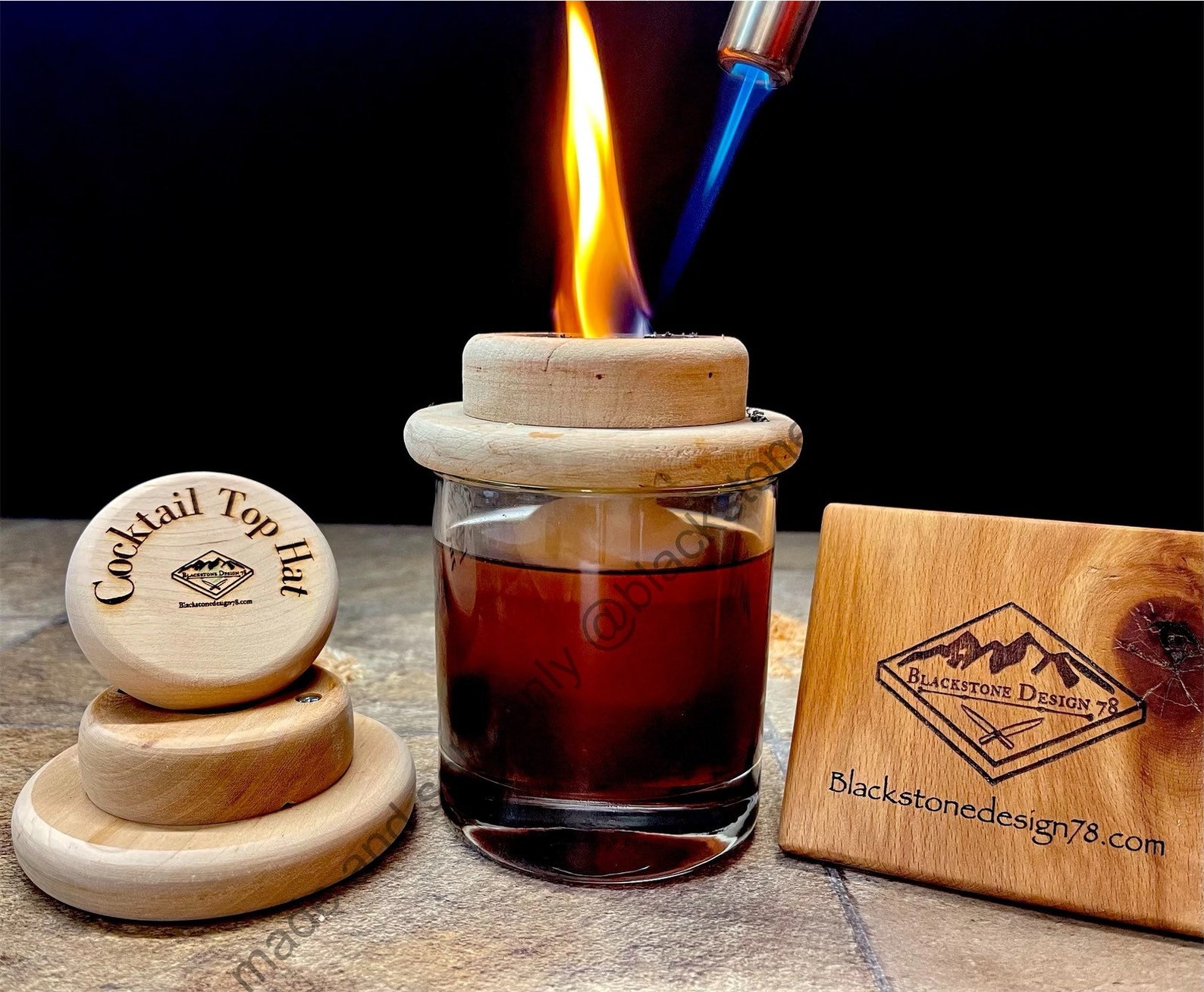 Cocktail Top Cocktail Smoker Personalized Package with torch Etsy