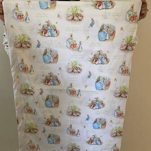 Beautiful Classic Peter Rabbit Bassinet Blanket Pure Cotton - Etsy