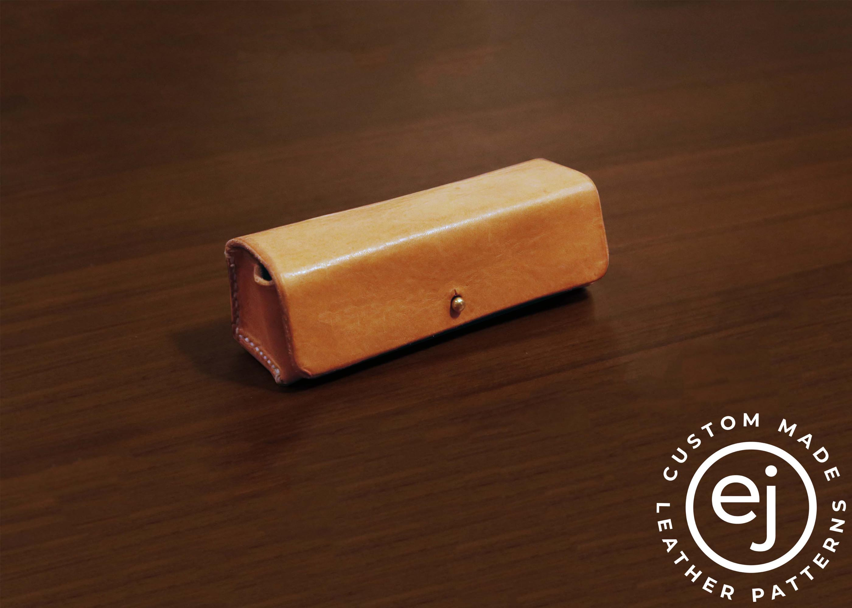 Leather Glasses Case Holder Pouch PDF Pattern Minimalist Etsy 日本