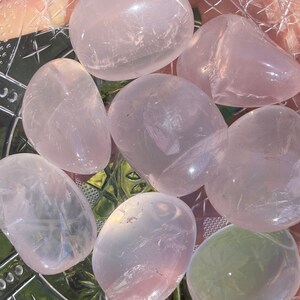 High Quality Rose Quartz, Rose Quartz, Healing Crystals, Crystals to attract love, Love Crystals, Self love Crystals