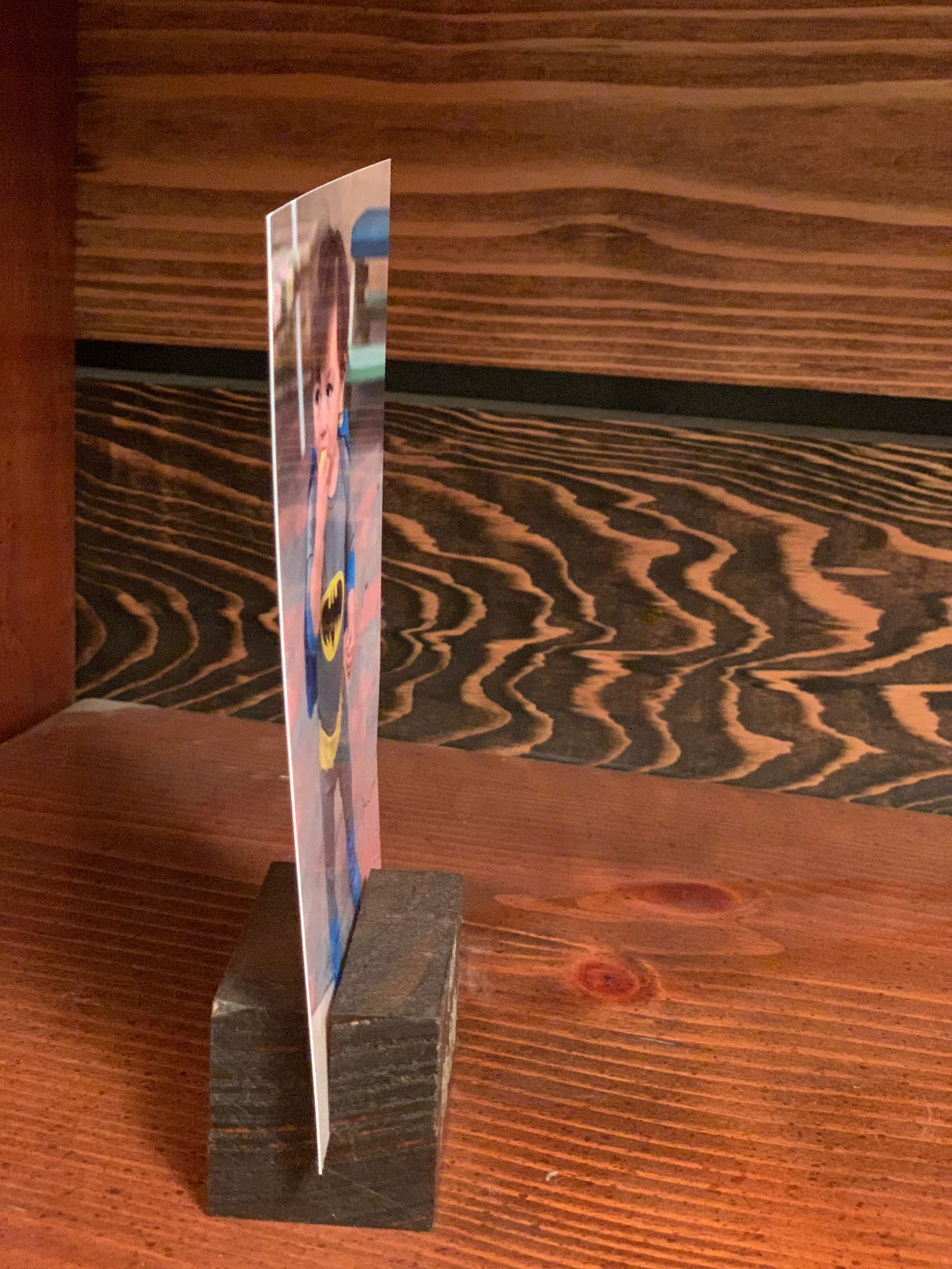 Wooden photodisplay holder Etsy