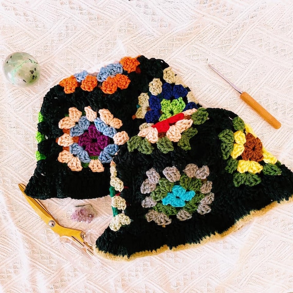 NEW Ale by Alessandra Nikki black crochet fisherman hat Crochet Fisherman Hat ? - YouTube main image 4