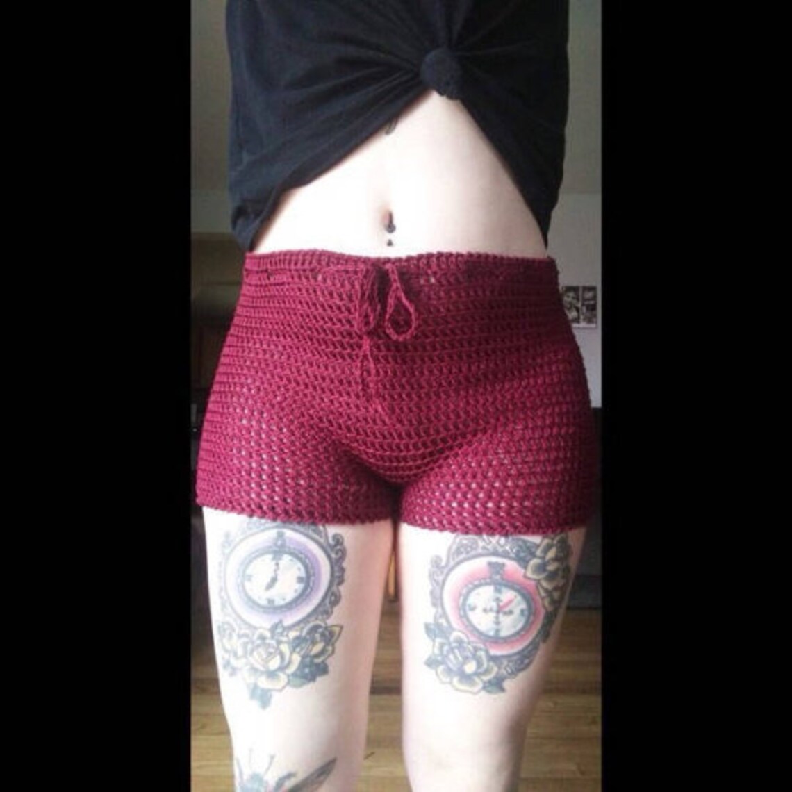 Ralph Lauren Crochet Scallop Shorts In Natural - Foto 10