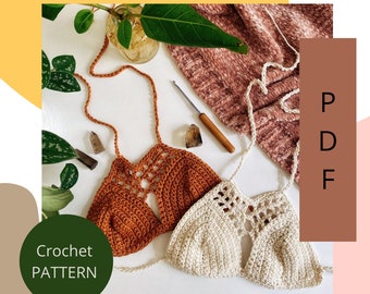 Goddess Crochet Top Pattern, Crochet Top Pattern, Crochet Bikini Pattern