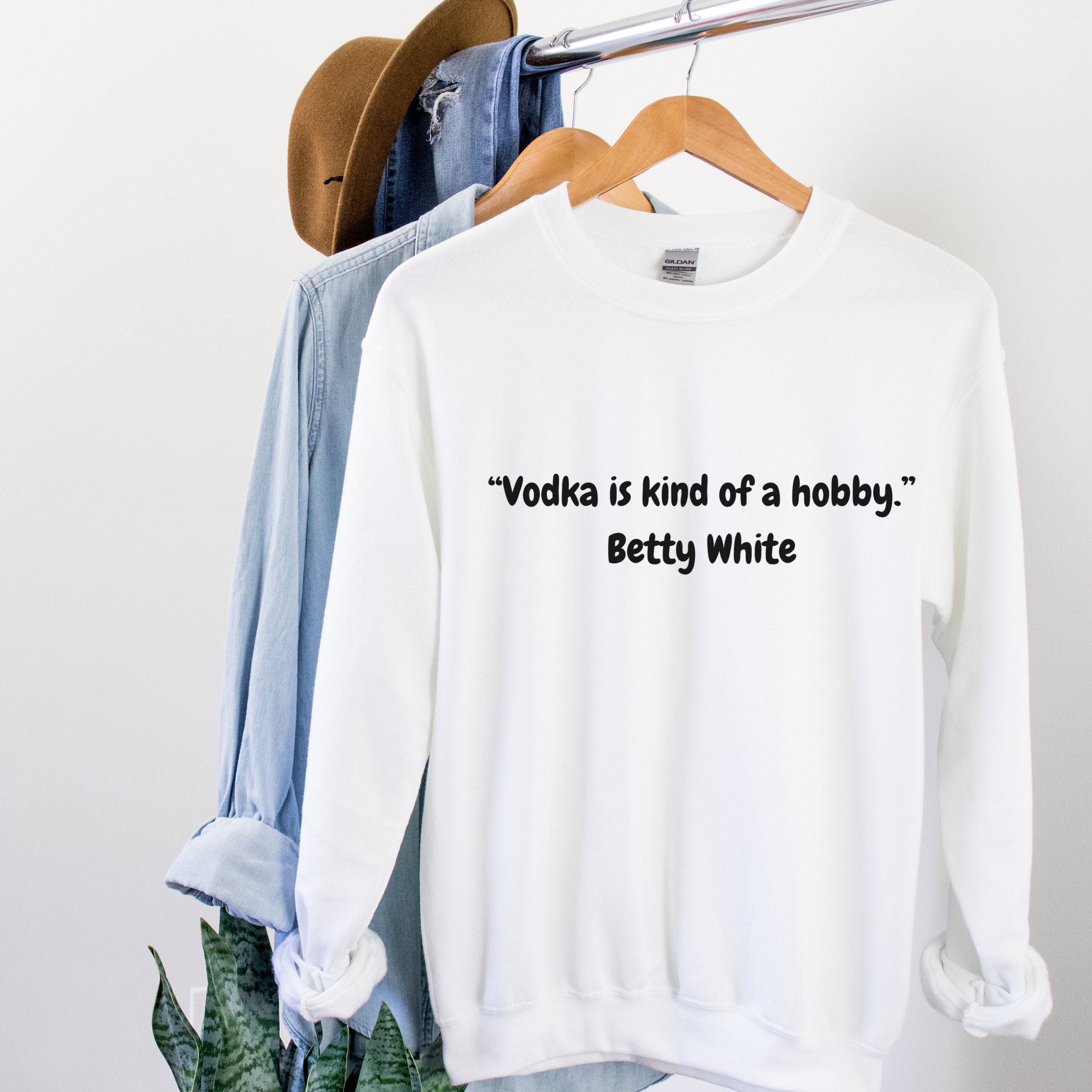 Betty White Sweater - Etsy