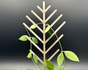 Modern Pine Indoor Houseplant Trellis | 3D Printed Trellis for indoor House Plants | Plant | Planter