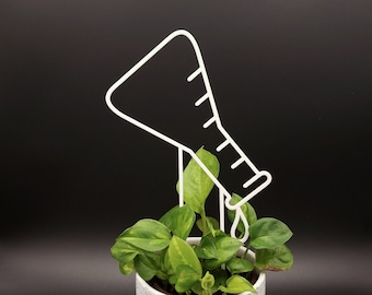 Pouring Flask Trellis for climbing plants | 3D Printed Flask Trellis for indoor House Plants | Science | Chemistry | Biology