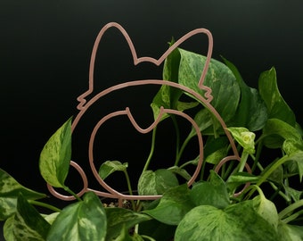 Corgi Butt Trellis for climbing plants | 3D Printed Corgi Butt Trellis for indoor House Plants | Support | Dog