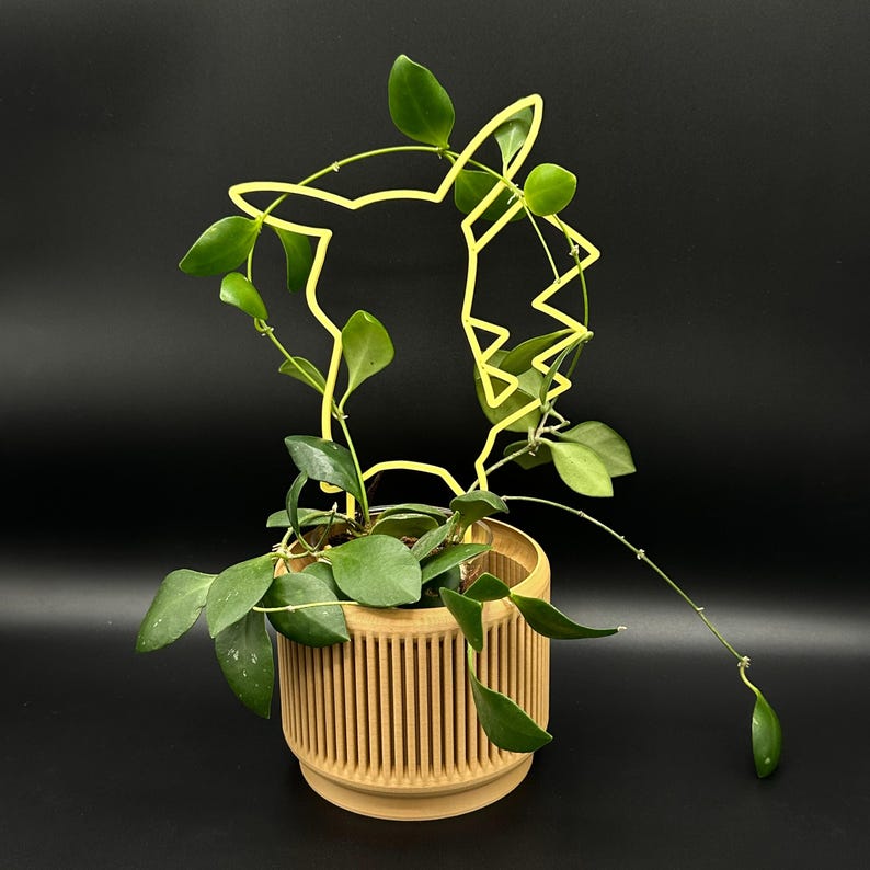 Pikachu 3D-printed Trellis