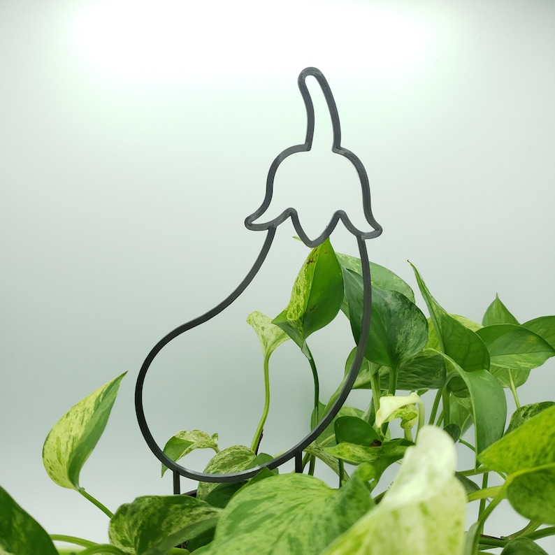Eggplant 3D-printed Trellis