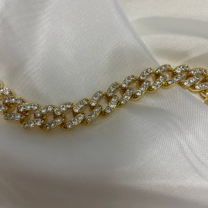 Diamanté Cuban Bracelet