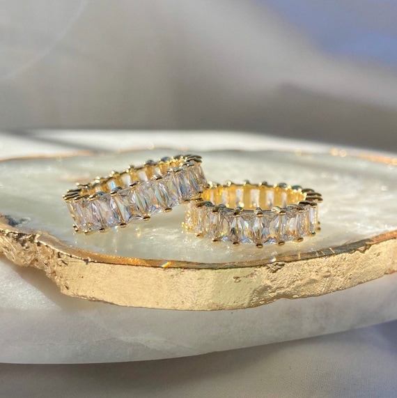 Crystal eternity ring best sale