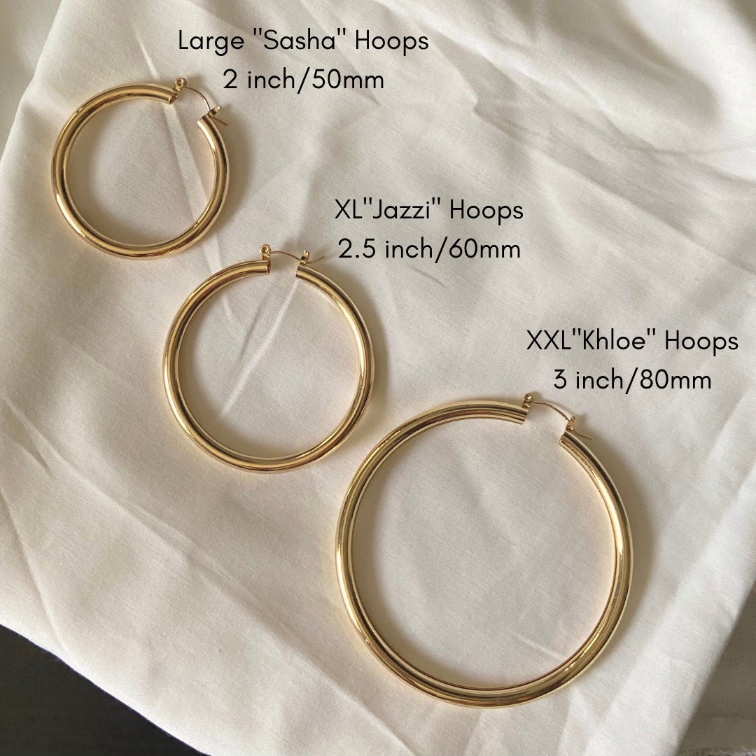 13 Stunning Pairs Of Hoop Earrings On Etsy Under $50 | HuffPost Life