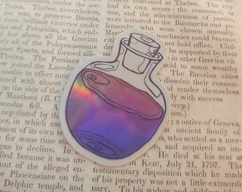 Shiny Potion Vinyl Sticker, Dungeons and Dragons, Gamer Gift