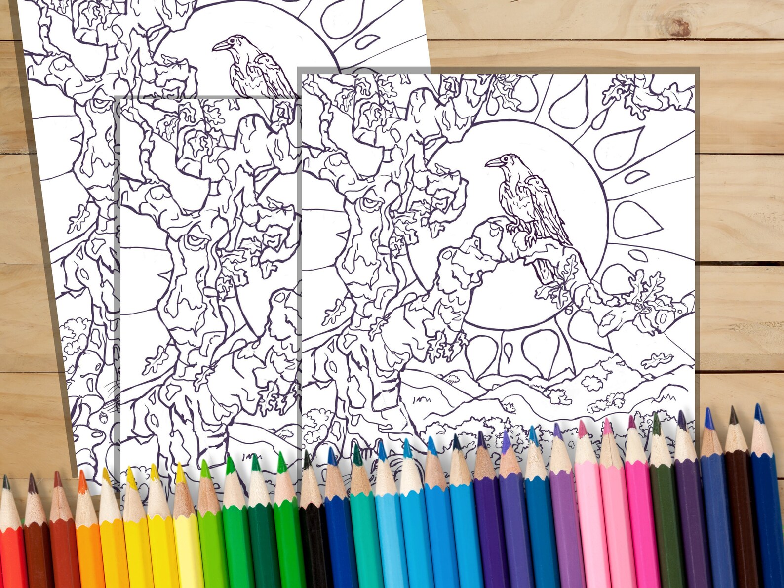 Autumn Equinox Coloring Page Download - Il 1588xN.5170898019 Qyfq 