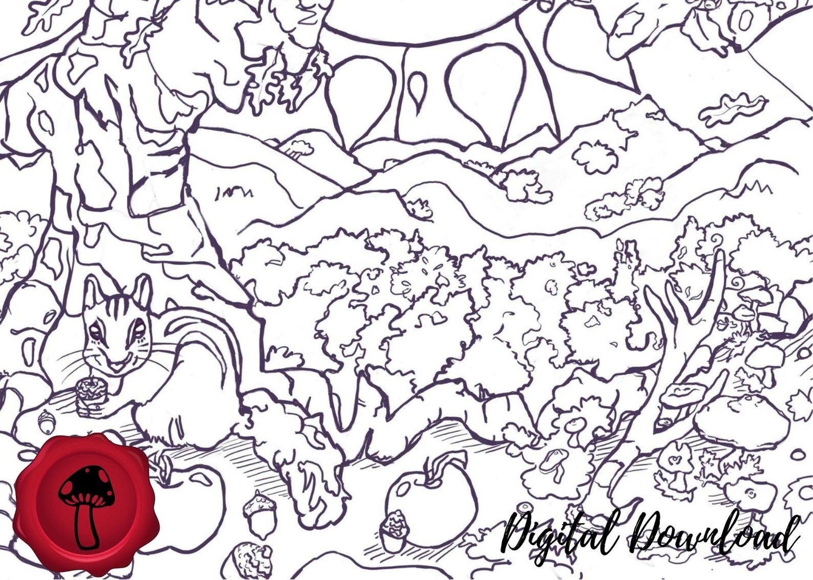 Autumn Equinox Coloring Page Download - Il 1588xN.3329565166 D7hm 