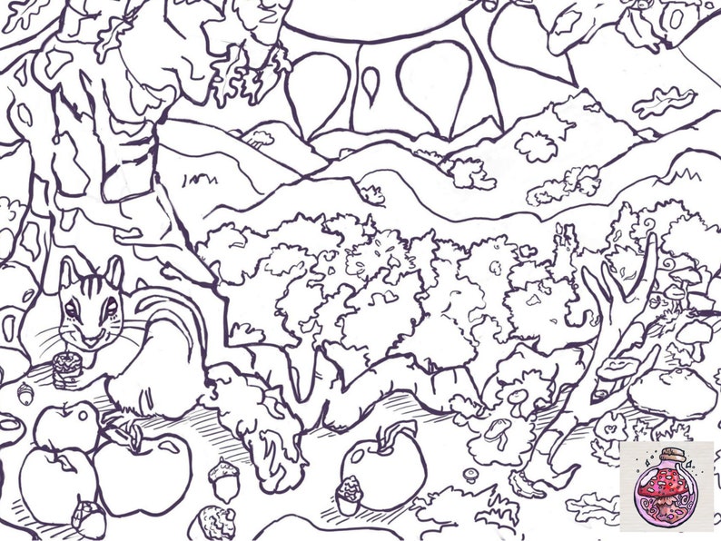 Autumn Equinox Coloring Page Download - Il 794xN.5170897583 Rq9e 