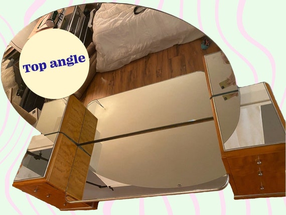 Local Pickup Only - Rare Art Deco Vanity Attr. Paul Frankl - 1930s 1940s