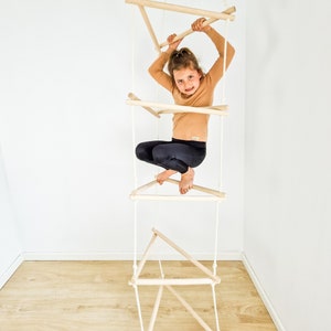 Climbing Triangle Ladder for Kids, Rope Ladder, XXL Climbing Ladder ...