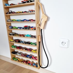 Cars Shelf for 60 Pcs Made of Birch Plywood With Personalisation - Etsy