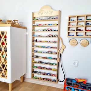 Cars shelf, wood shelf for cars, big distributor shelf, boys shelf, kids room distributor shelf, hand made wooden shelf