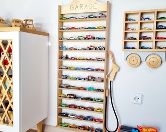 Cars shelf, wood shelf for cars, big distributor shelf, boys shelf, kids room distributor shelf, hand made wooden shelf