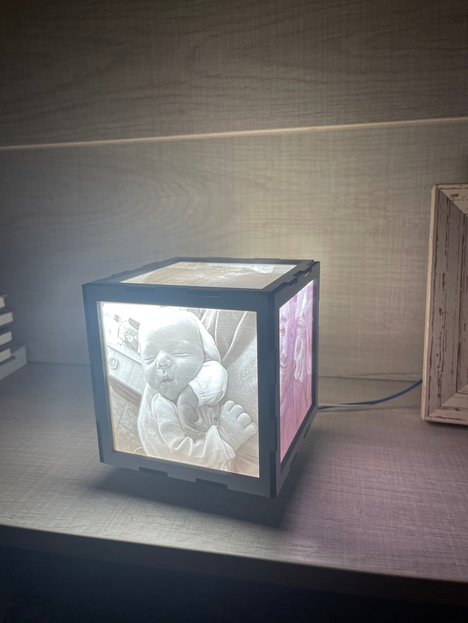 Custom Lithophane Night Light/Lamp Etsy