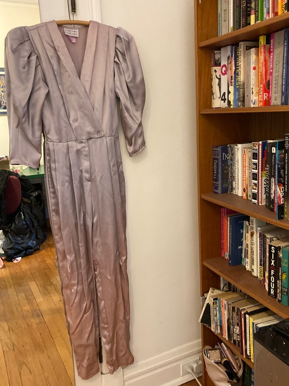 1980s Metallic Jumpsuit