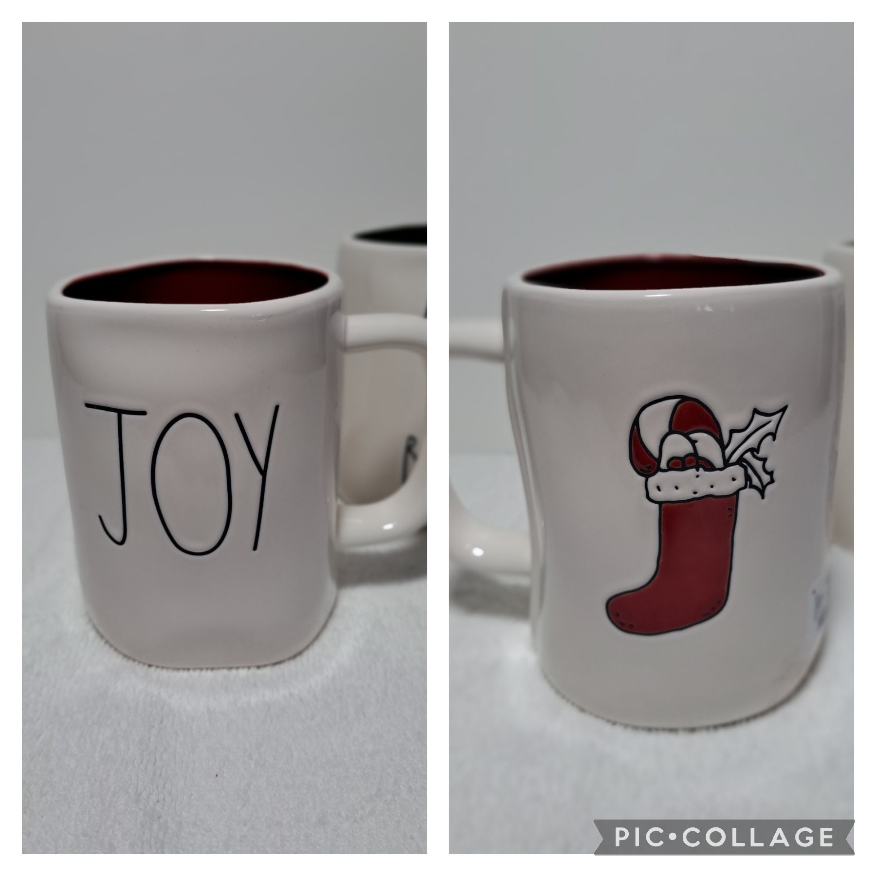 Comfort & Joy – White Christmas Mug