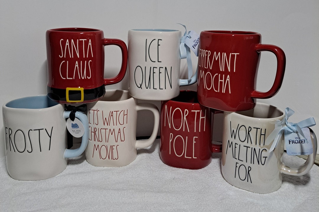 Rae Dunn Christmas Mugs Frosty, Lets Watch Christmas Movies, North Pole
