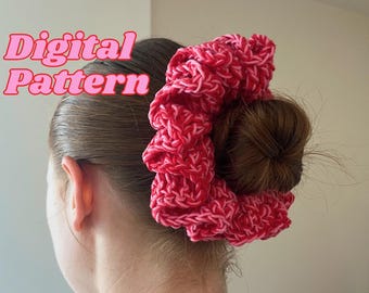 Patrón digital: coletero de crochet (3 tamaños)